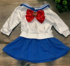 Japanese Anime Kid Baby Girls Sailor Moon Cosplay Dress SIZE 3T Sweater dress - £15.69 GBP