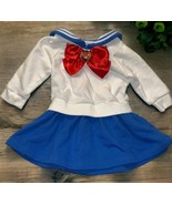 Japanese Anime Kid Baby Girls Sailor Moon Cosplay Dress SIZE 3T Sweater ... - £15.57 GBP