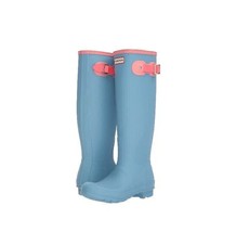 Hunter Rain Boots Size: 11 Us (Uk 9) (Eur 43) New Blue Pink Tall - £305.15 GBP