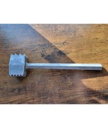 Vintage Aluminum 8&quot; Meat Tenderizer -Fine/Coarse Pounder - Taiwan - $244.84 MXN