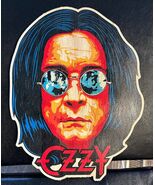 Ozzy Osbourne Wooden Head Sandlewood plywood - $60.00