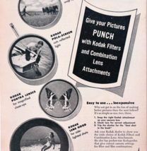 1948 Eastman Kodak Camera Lenses Filters Advertisement Vintage Photograp... - $24.99