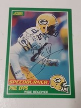 Phil Epps Green Bay Packers 1989 Score Autograph Card #315 Read Description - £3.91 GBP