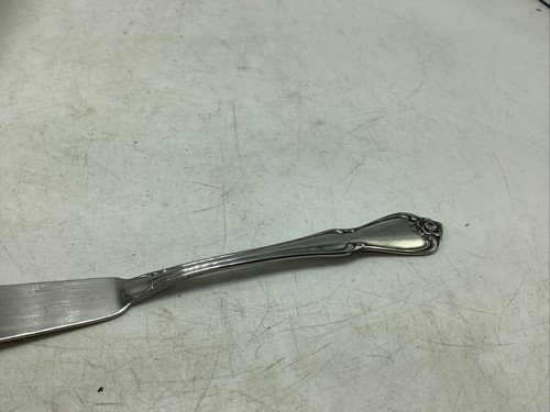 Oneida ABOR ROSE Stainless TRUE ROSE Master Butter Knife 6 3/4" 1881 Rogers  Item image 6