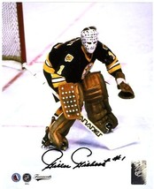 BOSTON BRUINS GILLES GILBERT AUTOGRAPHED 8x10 PHOTO WITH COA - £23.07 GBP