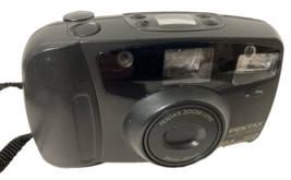 Pentax Iq Zoom 80-E 35mm Point & Shoot Film Camera Film Tested - $39.59