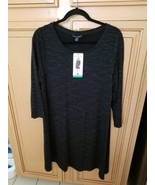 Hilary Radley Women&#39;s Dress, Size XL, Heather Black - $409.90 MXN