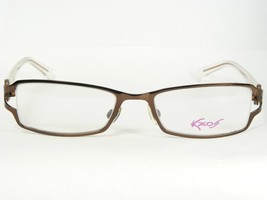 Kaos 178 Col.2 Brown /CLEAR Eyeglasses Glasses Frame 51-18-135mm Germany (Notes) - £50.99 GBP