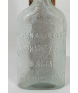 Antique Dr. JH McLean&#39;s Tar Wine Lung Balm Bottle-St. Louis MO. Medicine... - $45.54