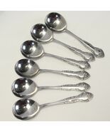 Washington Forge Charleston Classic Round Cream Soup Spoon 6" Stainless ... - $29.39