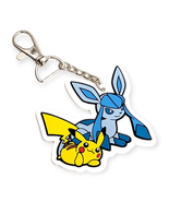 Pokemon Collectible Keychain: Pikachu and Glaceon, 2.25 in. - $12.90