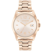 Coach Women&#39;s Greyson Rose gold Dial Watch - 14503912 - £114.87 GBP