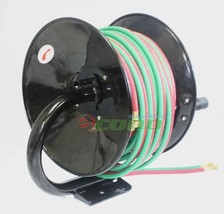 Manual 100ft Welding Hose Reel Mount w/Twin Oxy Acetylene 300psi 100&#39; We... - $4,169.81 MXN