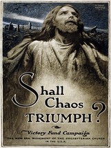 10818.Poster decoration.Home interior.Wall design.Shall Chaos Triumph? C... - £13.46 GBP+