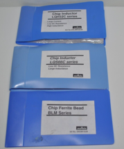 Lot of 3 muRata Chip Inductor &amp; Ferrite Bead Kits - BLM LQS66C LQH312C S... - $98.99