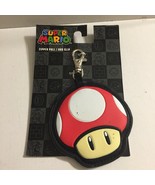 New Super Mario Brothers Mushroom Toad Zipper Pull / Bag Clip - $187.40 MXN