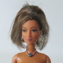 Cali Girl Lea Barbie Doll Hispanic Beach Big Feet Choker Earrings 2004 - £21.69 GBP