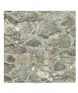 RoomMates-Peel and Stick Wallpaper Tin-Tile Weathered Stone 20.5&quot;Wx16.5&#39;... - $45.64 CAD