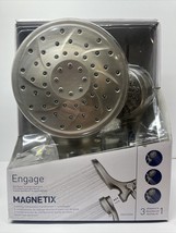 Moen Magnetix Engage Dual Shower Head 26010SRN COMPLETE OPEN BOX - $65.44