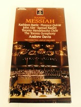 Handel Messiah Two Cassettes With Libretto EMI Angel 1987 Release Like New - £14.14 GBP