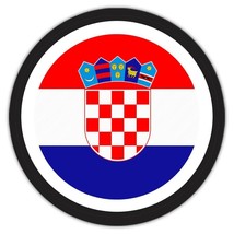 Croatia : Gift Coaster Flag Never Underestimate The Power Croatian Expat Country - £4.01 GBP