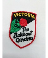 Victoria The Butchart Gardens Embroidered Iron On Patch 3&quot; - $12.21 CAD