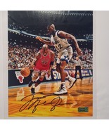 Michael Jordan Signed Autographed 8x10 Photo COA Chicago Bulls NBA Shaq - $279.00