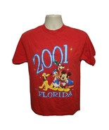 2001 Mickey Unlimited Florida Adult Medium Red TShirt - $17.82