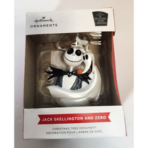 Hallmark Jack Skellington and Zero Nightmare Before Christmas Ornament T... - £8.19 GBP