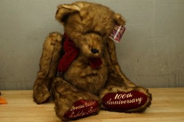 Vintage NOS Jumbo Dan Dee Plush LE 100th Anniversary Special Edition Teddy Bear - £33.41 GBP