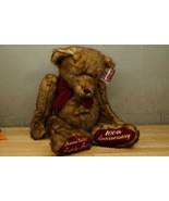 Vintage NOS Jumbo Dan Dee Plush LE 100th Anniversary Special Edition Ted... - £33.43 GBP