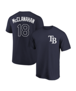Shane McClanahan T-Shirt Tampa Bay Rays Player Name &amp; Number Soft Jersey... - $373.29 MXN