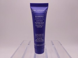 Obliphica Professional Seaberry Hair Mask, 1oz Travel Size, New, Sealed - £7.08 GBP