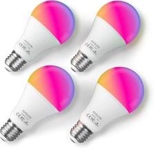 Smart Light Bulbs, 16W (150W Equivalent) 1600 Lumen Ultra Bright E26, 4 Pack. - £72.68 GBP