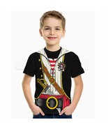 Boys Pirate Print T-Shirt Costume (7-8 yrs) - $24.48 CAD