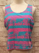 Vintage PCH Pacific Coast Highway Surf Beach Cropped Tank Top 80’s/90’s Girls 14 - £17.53 GBP