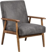 Barlow Modern Vintage Open-Framed Arm Living Room Chair, 30 Point 5&quot;, Grey, From - £153.20 GBP