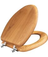 Natural Reflections Toilet Seat, Oak Wood Veneer, Elongated - €47,69 EUR