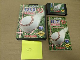 RBI Baseball 93 Sega Genesis Complete in Box - £7.41 GBP