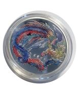 Lucky  &amp; Gift  Colored  Craft  “Color Phoenix “40mm Big Coin #CL257 - $4.93