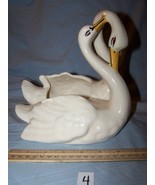 Vintage Camark Pottery Graceful Double Swan Planter-Lot 4 - $30.00