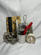 VTG Mixed Kitchen Baking Cooking Accessory Tools Gadgets Lot Grater Book... - £23.66 GBP
