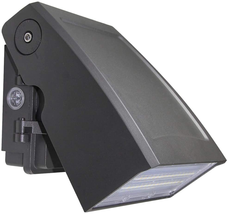 30W LED Wall Pack Light with Dusk-To-Dawn Photocell, 0-90° Adjustable He... - £50.16 GBP
