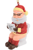 NO PACKAGING Santa On The Throne Christmas Ornament Xmas Claus Fun Funny... - $10.00