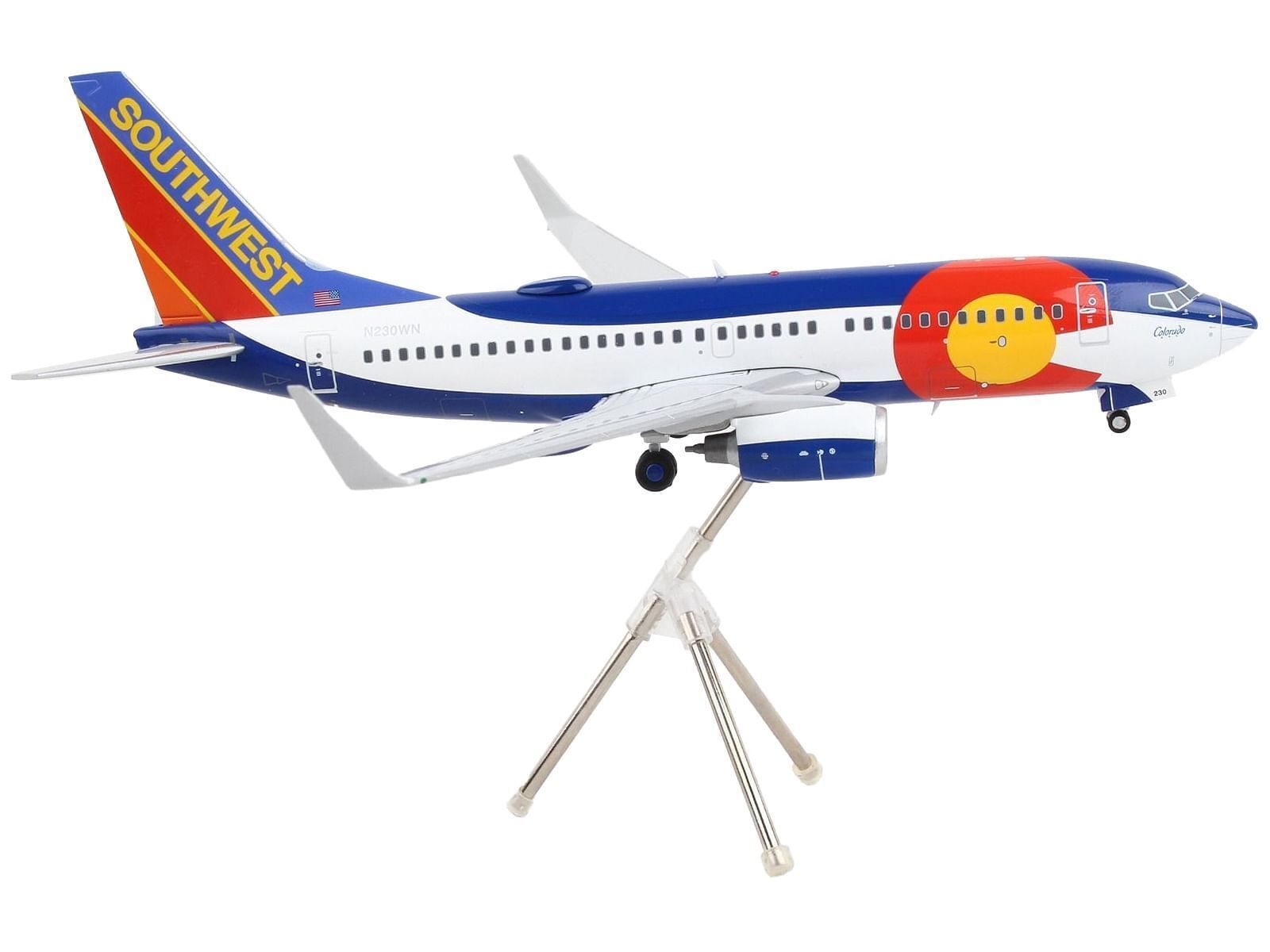 Primary image for Boeing 737-700 Commercial Aircraft "Southwest Airlines - Colorado One" White an
