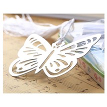 Butterfly Silver Bookmark Bridal or Birthday Party Favors New - $3.95
