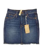 NWT MADEWELL Stretch Denim High-Waist Straight Mini Skirt, Hayson Wash 2... - €31,89 EUR