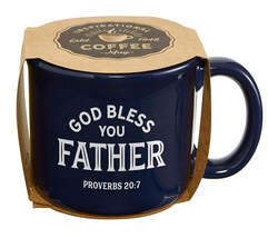 God Bless You Father  13 oz. Cup/Mug, New #AB-252 - $16.80 CAD