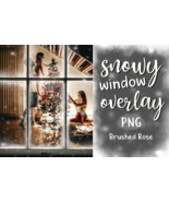 Snowy Window Overlay | Christmas - $3.00