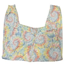 Koolaburra By Ugg Womens Pajama Pants Multicolor 1X Tie Die Drawstring Knit - $14.73